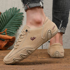 Men's shoes in beige suede, perfect for casual outings