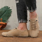 Men's shoes in beige leather, perfect for casual wear