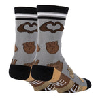 Oooh Yeah men's socks featuring fun designs, comfortable cotton blend