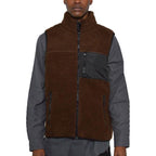 Mens Soft Padded Sherpa Fleece Vests - VacationGrabs