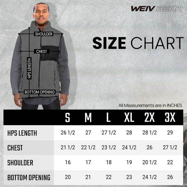 Mens Soft Padded Sherpa Fleece Vests - VacationGrabs