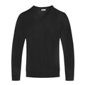 Mens Solid Color V-Neck Sweaters - VacationGrabs