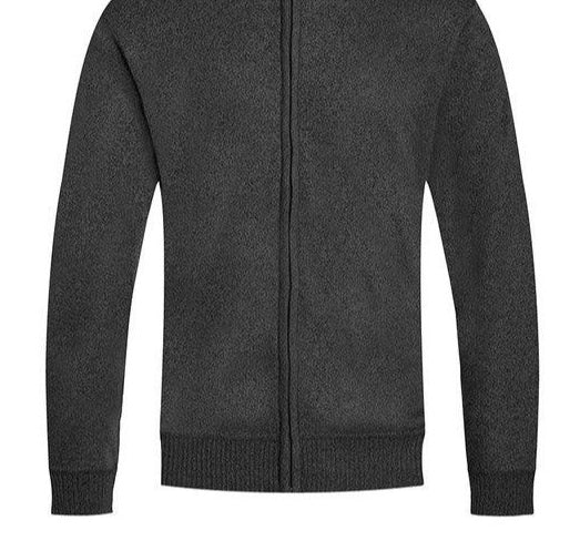 Men's Sweaters Mens Solid Full Zipper Sweater
