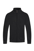 Mens Solid Full Zipper Sweater - VacationGrabs