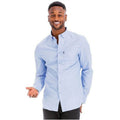 Mens Solid Long Sleeve Button Down - VacationGrabs