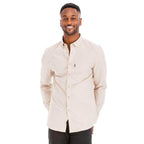 Mens Solid Long Sleeve Button Down - VacationGrabs