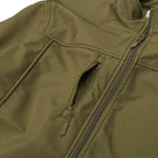 Mens Solid Soft Shell Storm Tech Jacket Coat - VacationGrabs