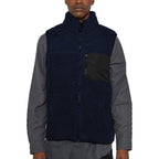 Mens Stylish Padded Sherpa Fleece Vests - VacationGrabs