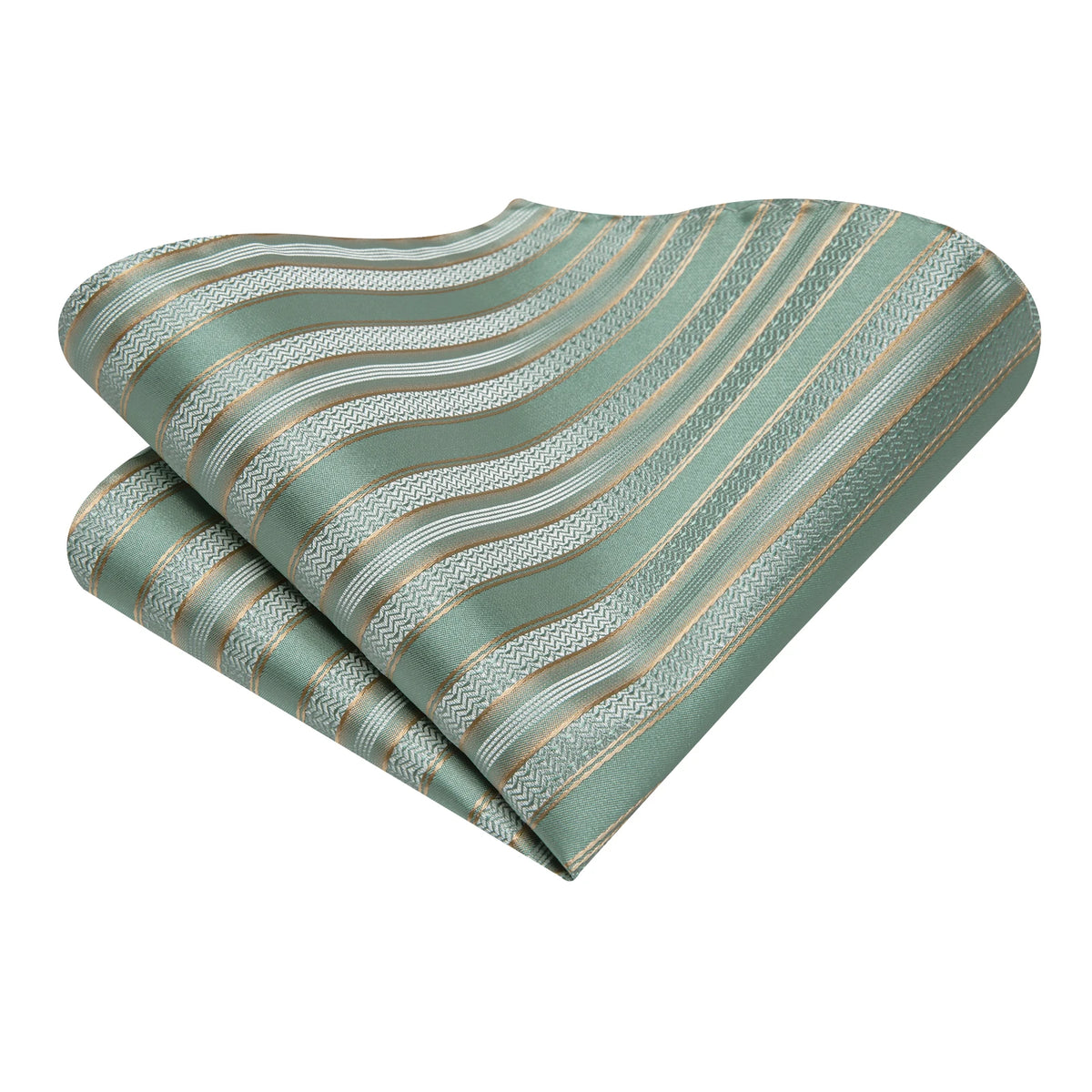 Mint green men's tie, silky fabric, ideal for formal occasions
