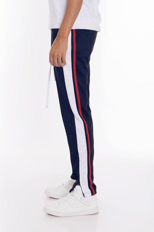 Men's Pants - Joggers Mens Tri-Color Tapered Pants