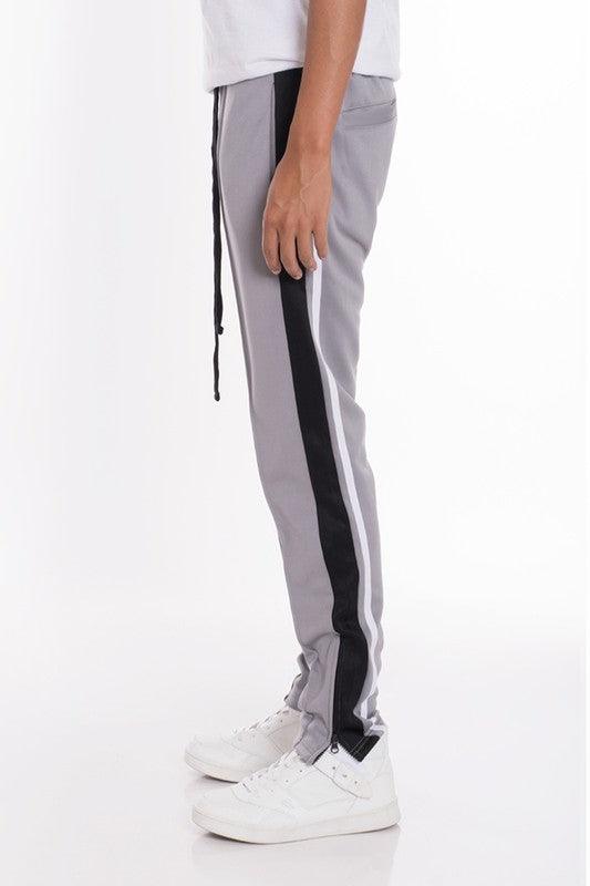 Men's Pants - Joggers Mens Tricot Stripes Tapered Jogger Pants