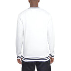 Mens Two Stripe Cardigan Sweaters - VacationGrabs