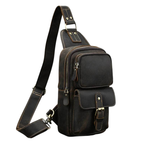 Men's Vintage Chest Bag for Stylish Travel Essentials