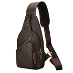 Men's Vintage Chest Bag for Stylish Travel Essentials