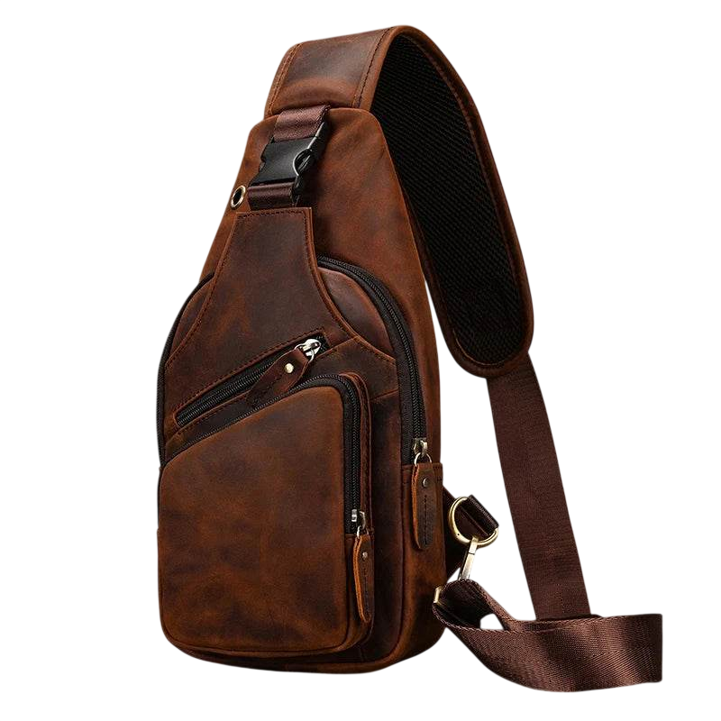 Men's Vintage Chest Bag for Stylish Travel Essentials