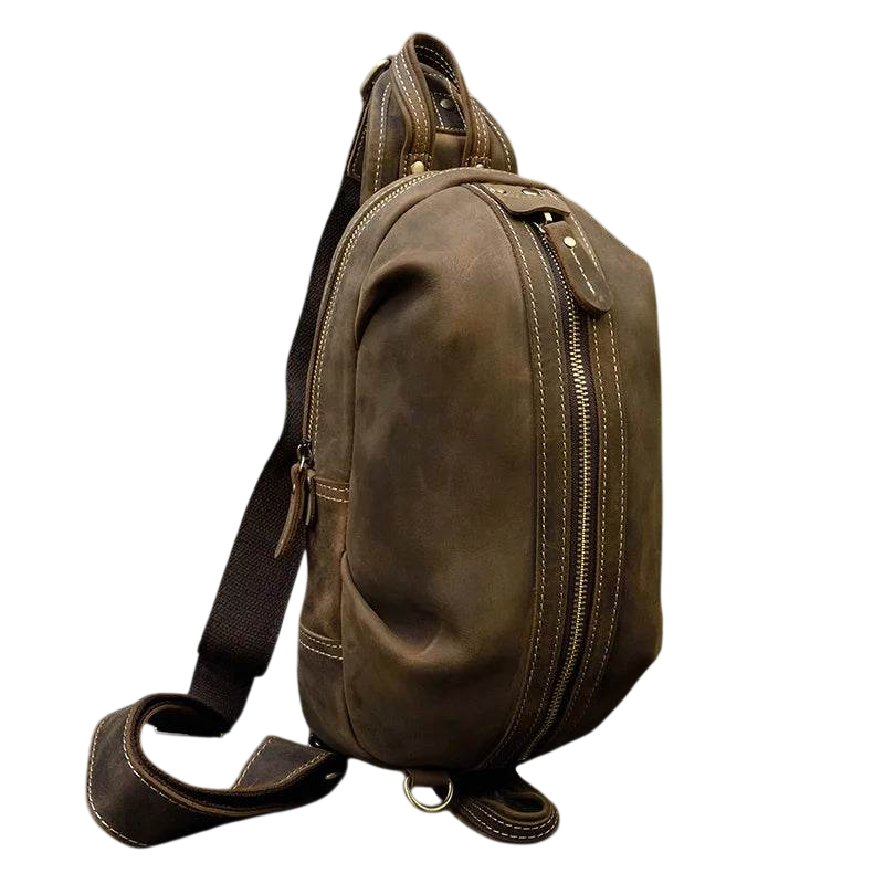 VacationGrabs Mens Vintage Travel Chest Bag