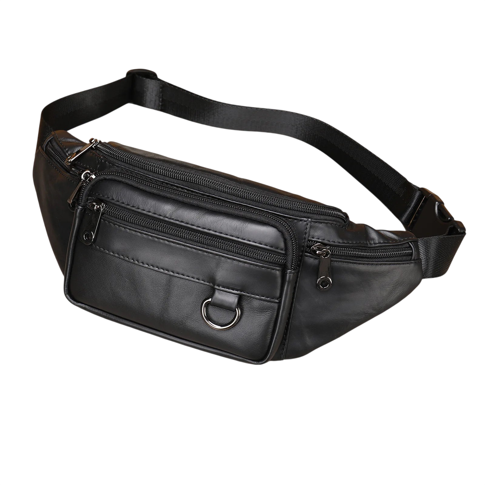 Men's Waist Bag with Multiple Pockets for Travel