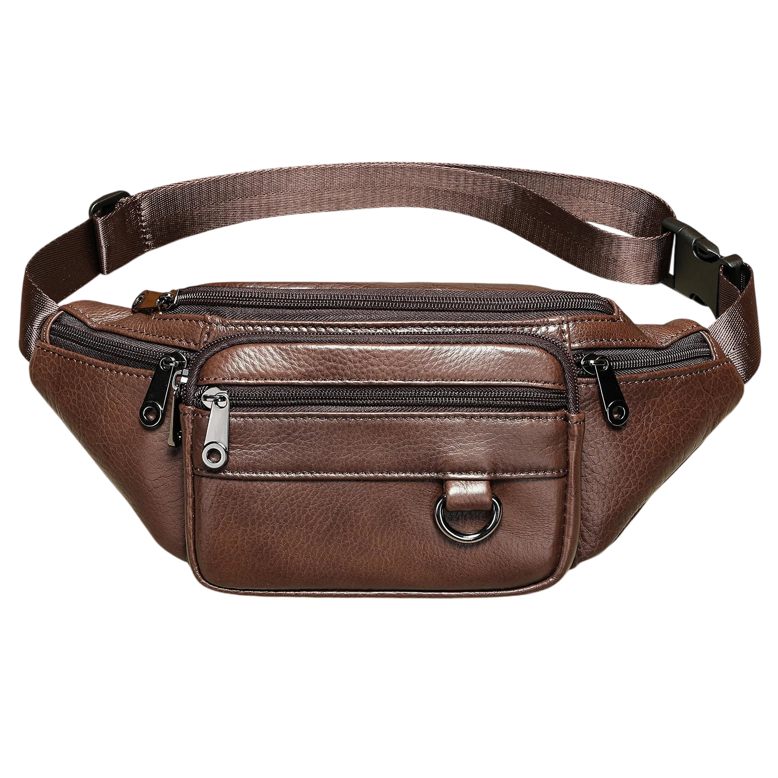 Men's Waist Bag with Multiple Pockets for Travel