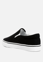 Men's canvas slip-on sneakers