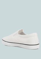 Men's canvas slip-on sneakers