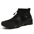 VacationGrabs black mesh non-slip walking boots designed for comfort and stability during outdoor activities