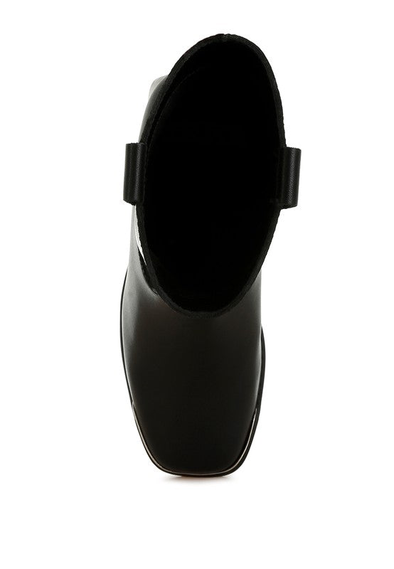 Rag Company metallic accent black boots with sleek design and comfortable fit for stylish women