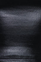 Sakkas Store metallic crop top long sleeve in sleek black with a glossy finish