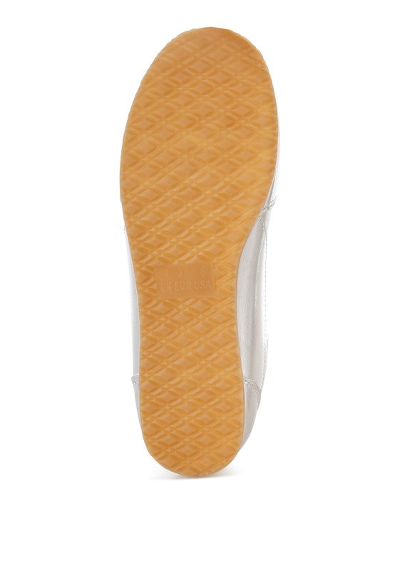 Women's metallic faux leather sneakers, stylish and comfortable for everyday wear