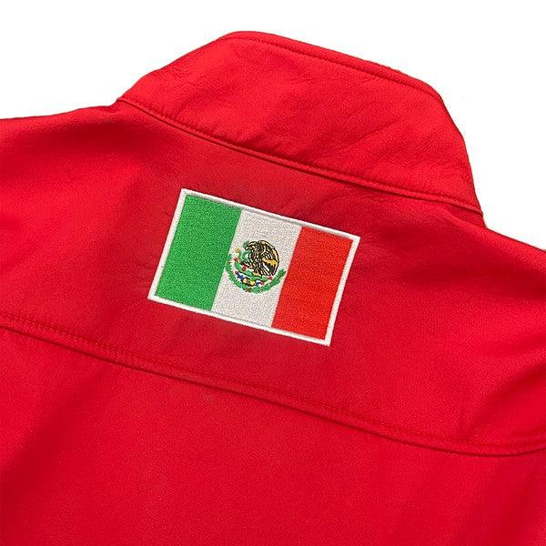 Men's Jackets Mexico Embroidered Soft Shell Jacket