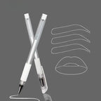 white surgical skin marker pen for microblading eyebrow mapping (photo 1 of 9)