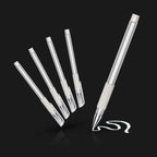 white surgical skin marker pen for microblading eyebrow mapping (photo 2 of 9)