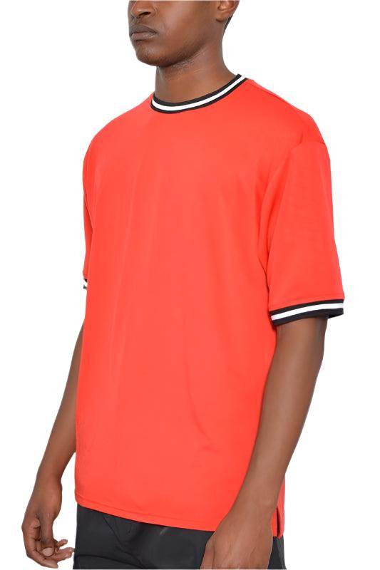 Micromesh Round Neck Tshirt - VacationGrabs