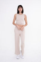 Women's Pants Mid-Rise Lounge Terry Pant
