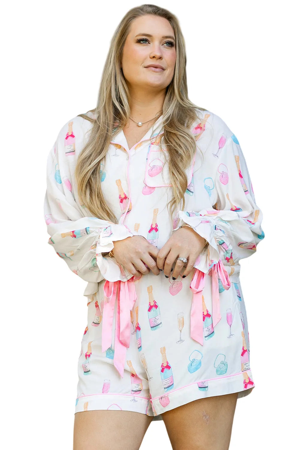 Milani Plus Size Pajama Set