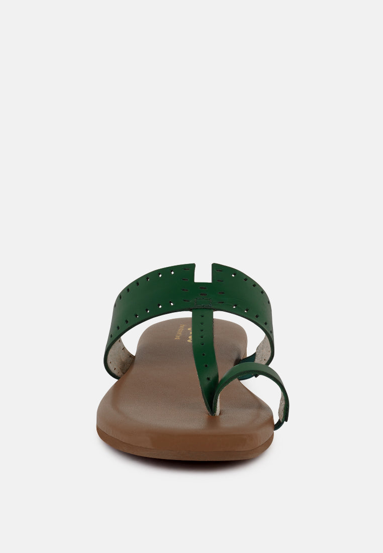 Mila Toe Ring Thong Slip Ons