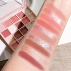 25-color milk tea eyeshadow palette with pearl shimmer shades (photo 2 of 10)