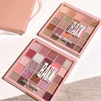 25-color milk tea eyeshadow palette with pearl shimmer shades (photo 4 of 10)