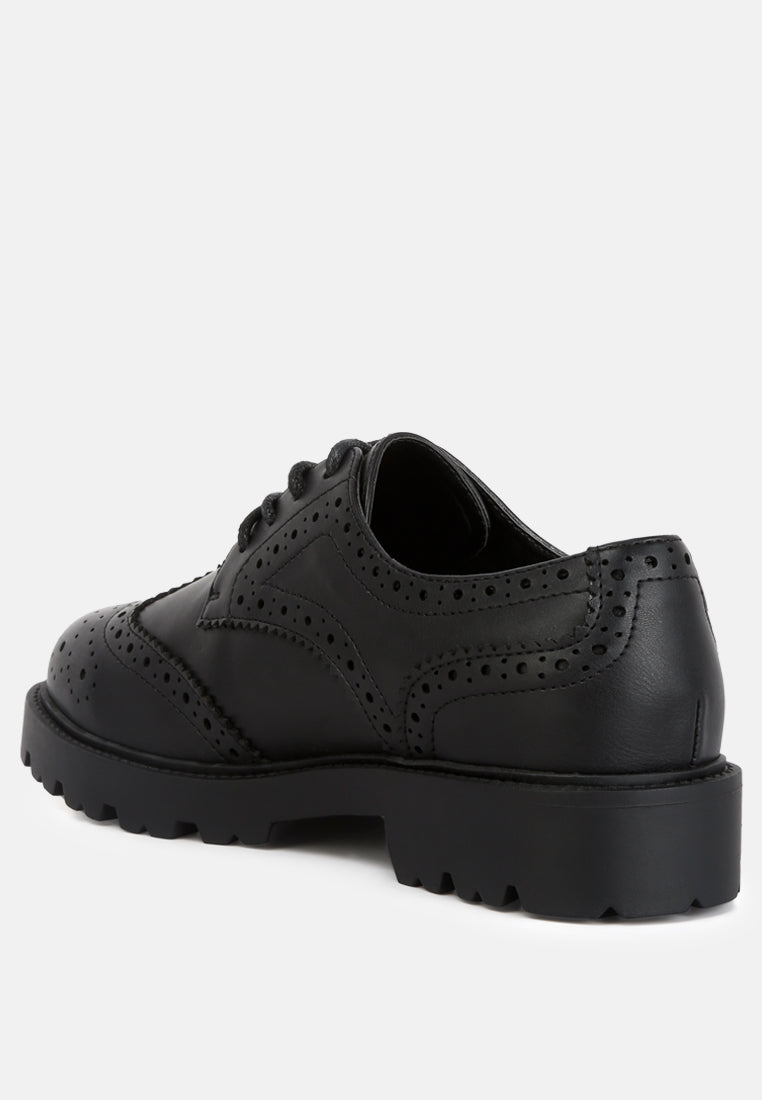 Milou Lug Sole Derby Shoes