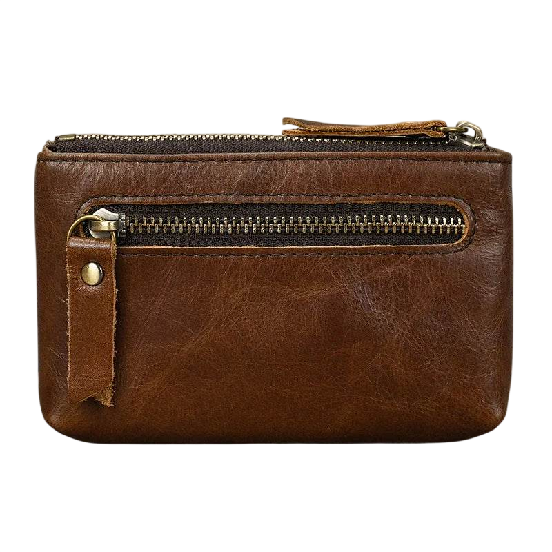 Mini Coin Purse Genuine Leather Real Leather Small Wallet