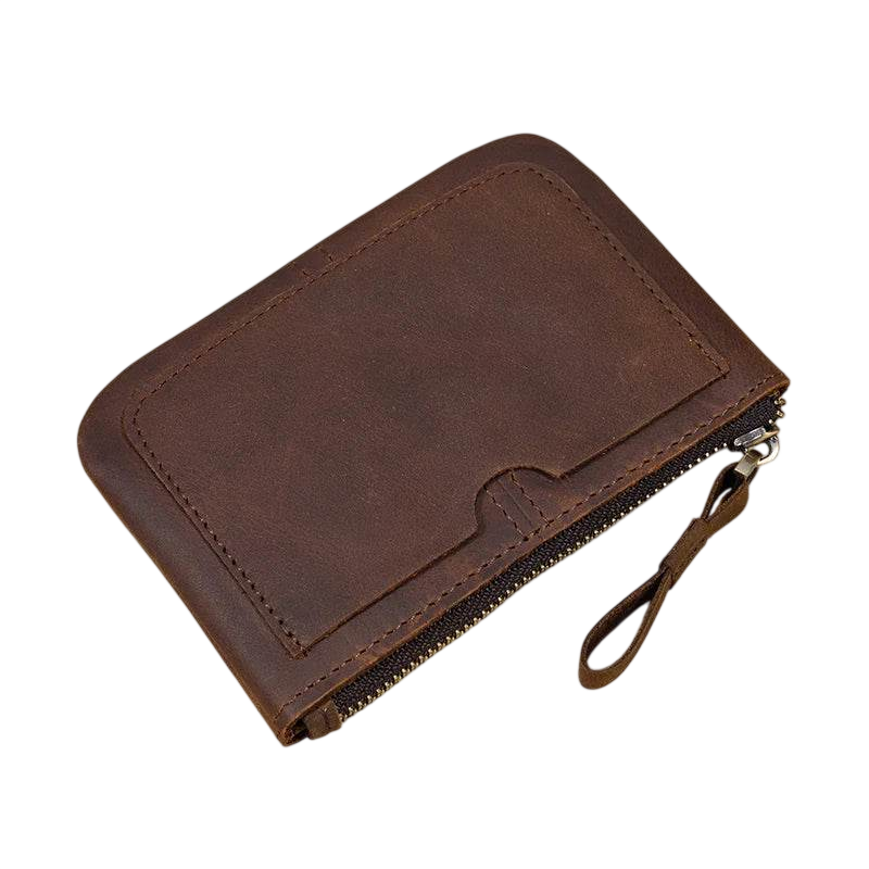 Mini Coin Purse Genuine Leather Real Leather Small Wallet