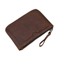 Mini Coin Purse Genuine Leather Real Leather Small Wallet