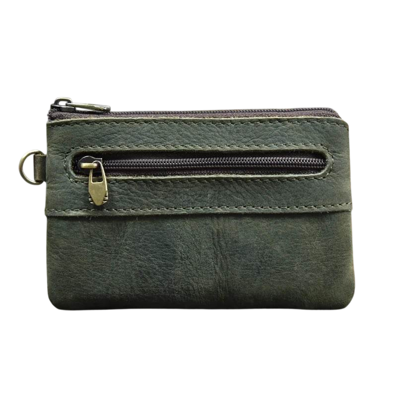 Mini Coin Purse Genuine Leather Real Leather Small Wallet