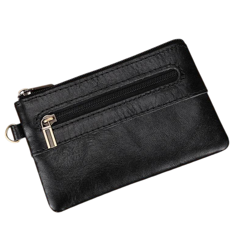 Mini Coin Purse Genuine Leather Real Leather Small Wallet