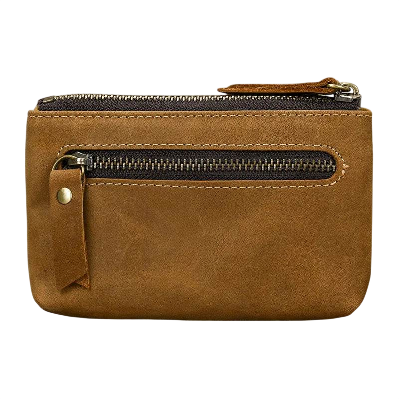Mini Coin Purse Genuine Leather Real Leather Small Wallet