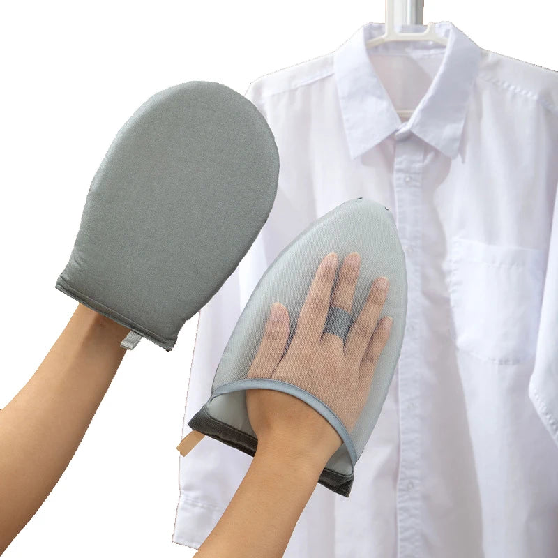 Heat resistant mini ironing board for easy garment steaming