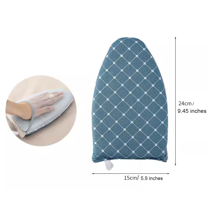 Mini ironing board heat resistant fabric, compact and portable for travel