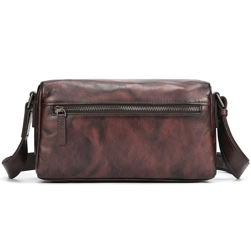 Brown mini leather crossbody bags for stylish, hands-free travel