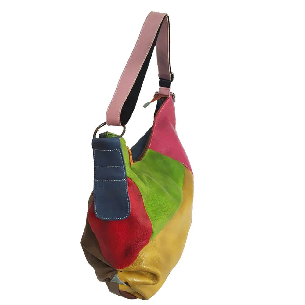 Colorful mini leather crossbody bags for everyday use