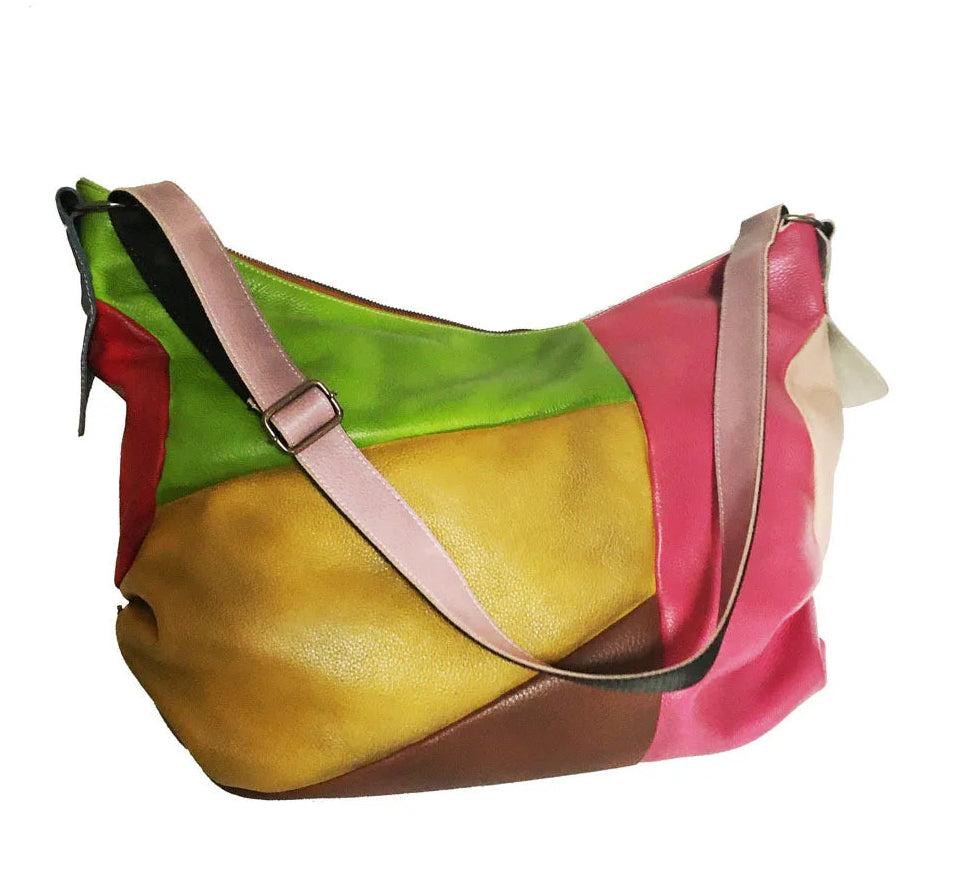 Colorful mini leather crossbody bags for stylish everyday use