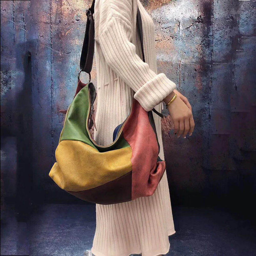Colorful mini leather crossbody bags for stylish everyday use